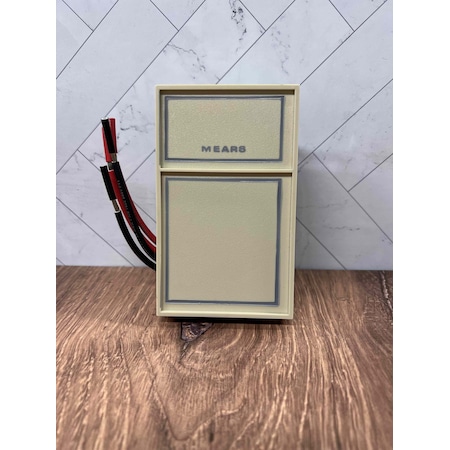 Mears Tamper Proof Heat Single Pole, Single Pole Tamper Proof M601TP